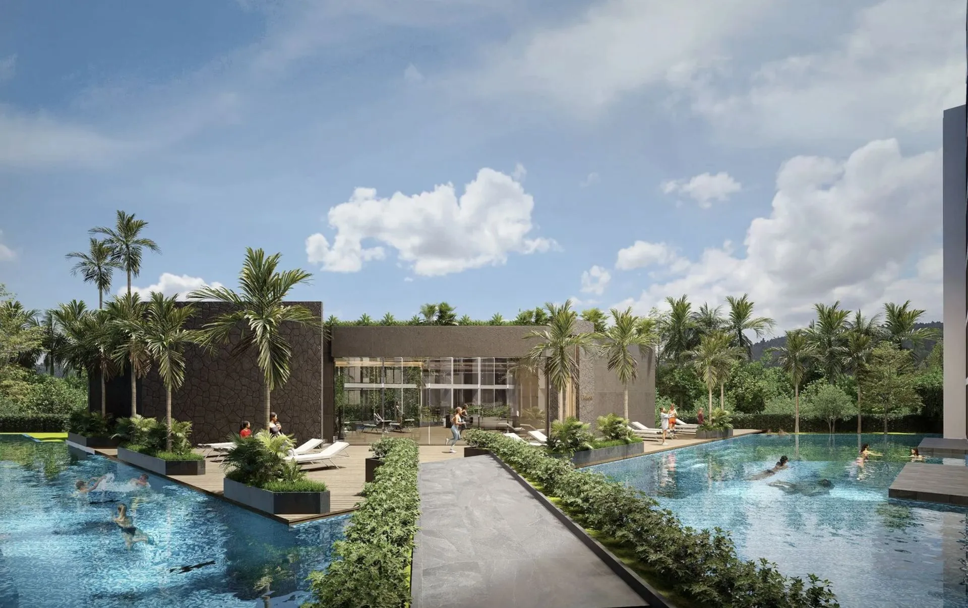2-bedroom condo, 95 sqm