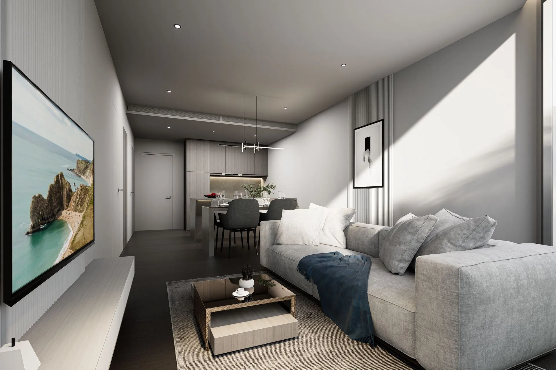 2-bedroom condo, 84 sqm