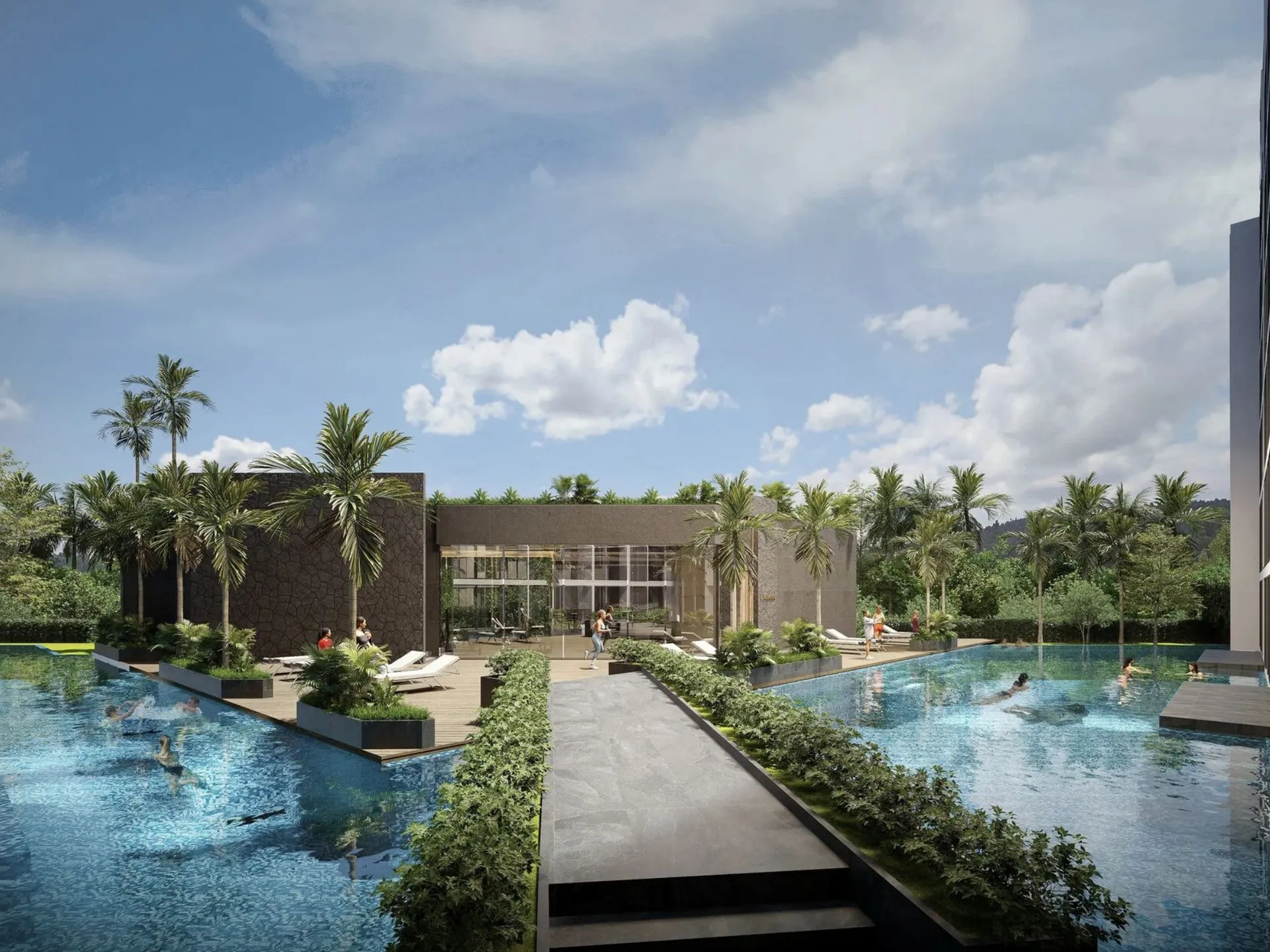 2-bedroom condo, 70 sqm