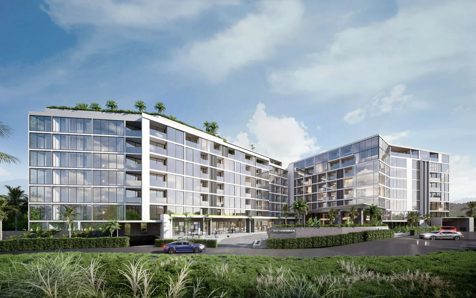 2-bedroom condo, 100 sqm
