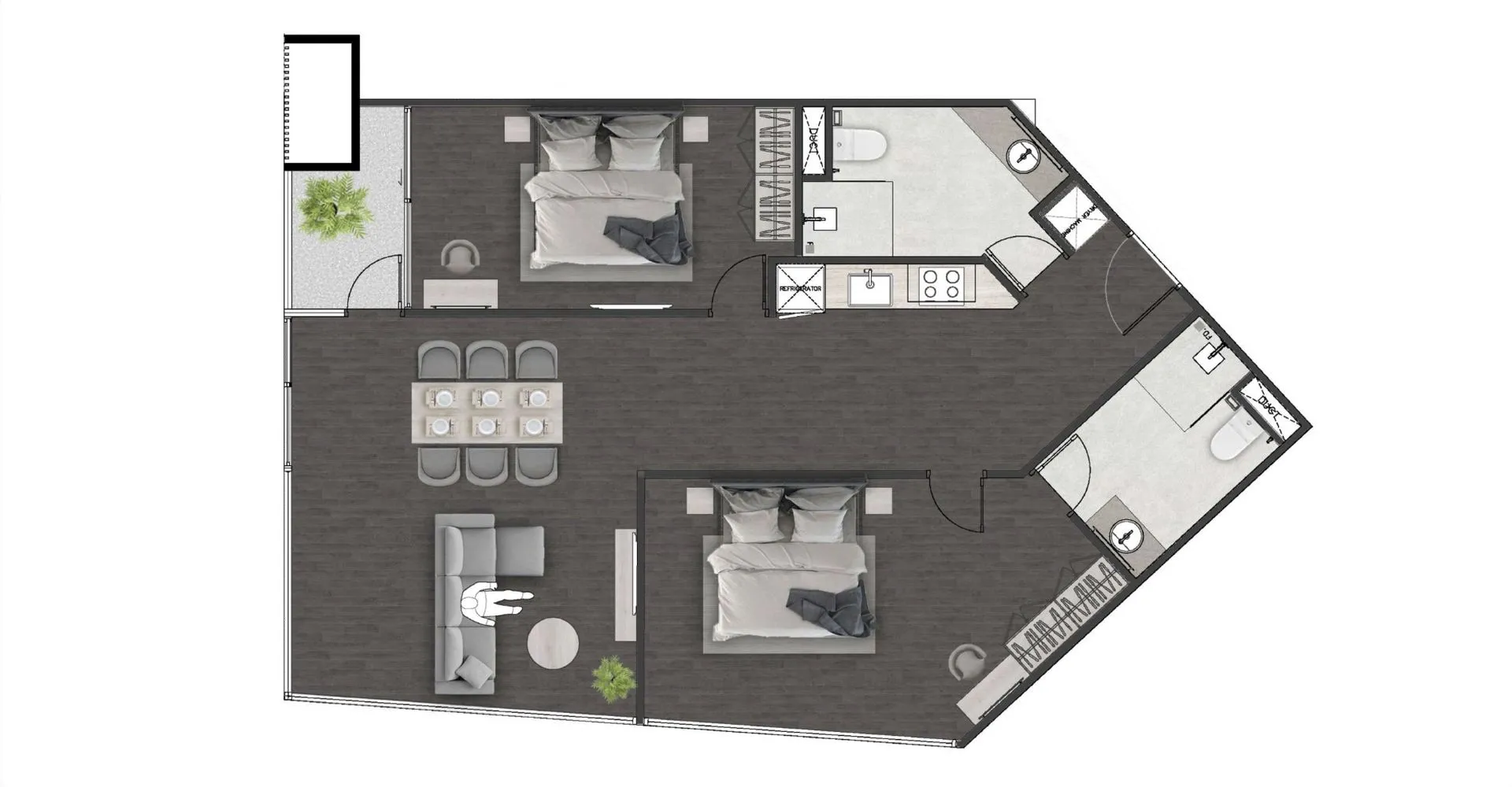 Penthouse, 269 sqm