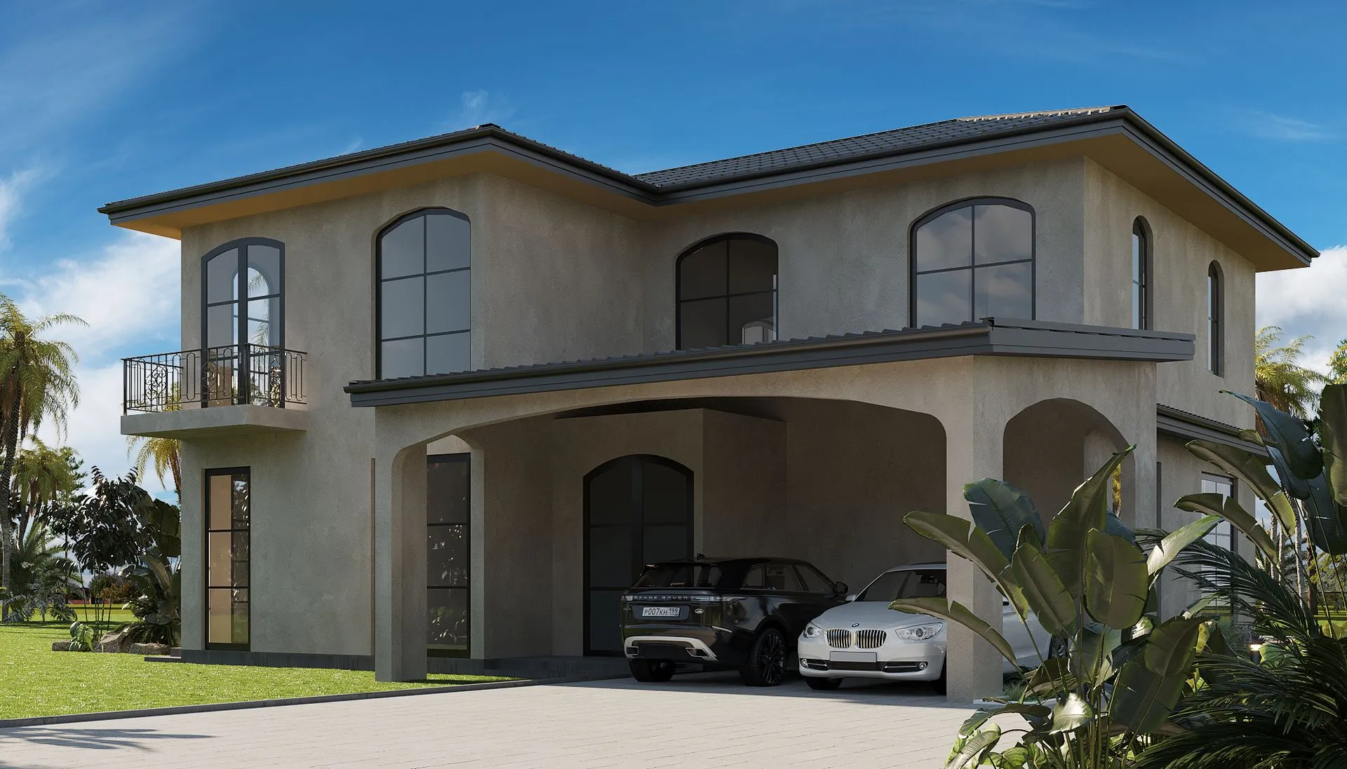 4-bedroom villa, 232 sqm