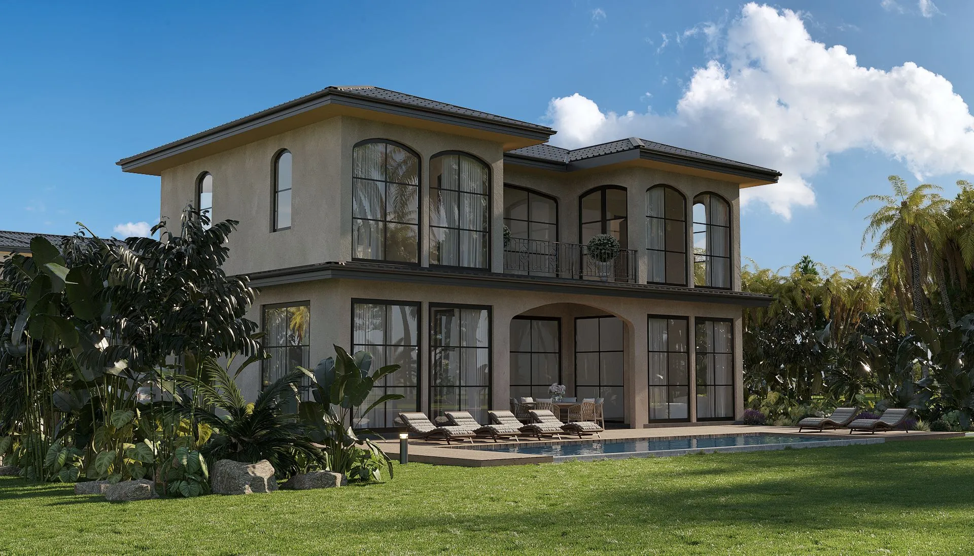 4-bedroom villa, 232 sqm
