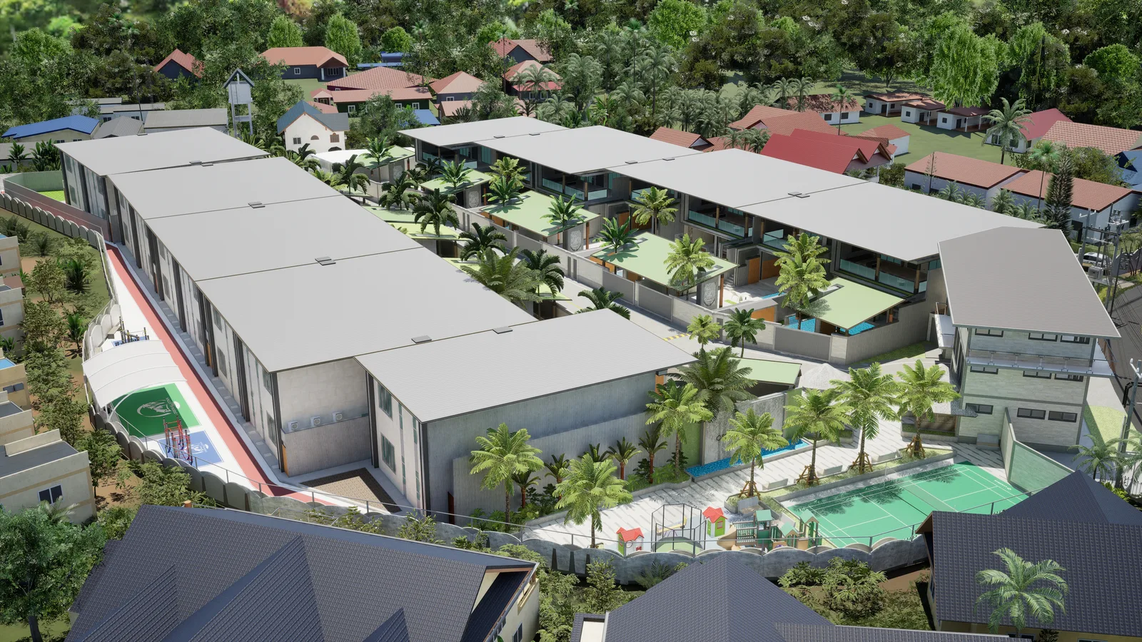 4-bedroom villa, 436 sqm