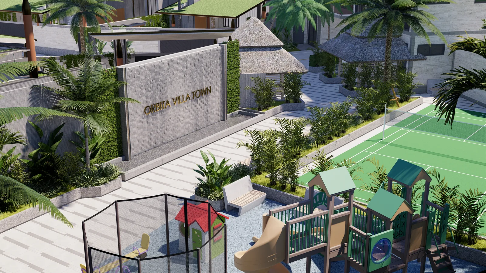 4-bedroom villa, 436 sqm