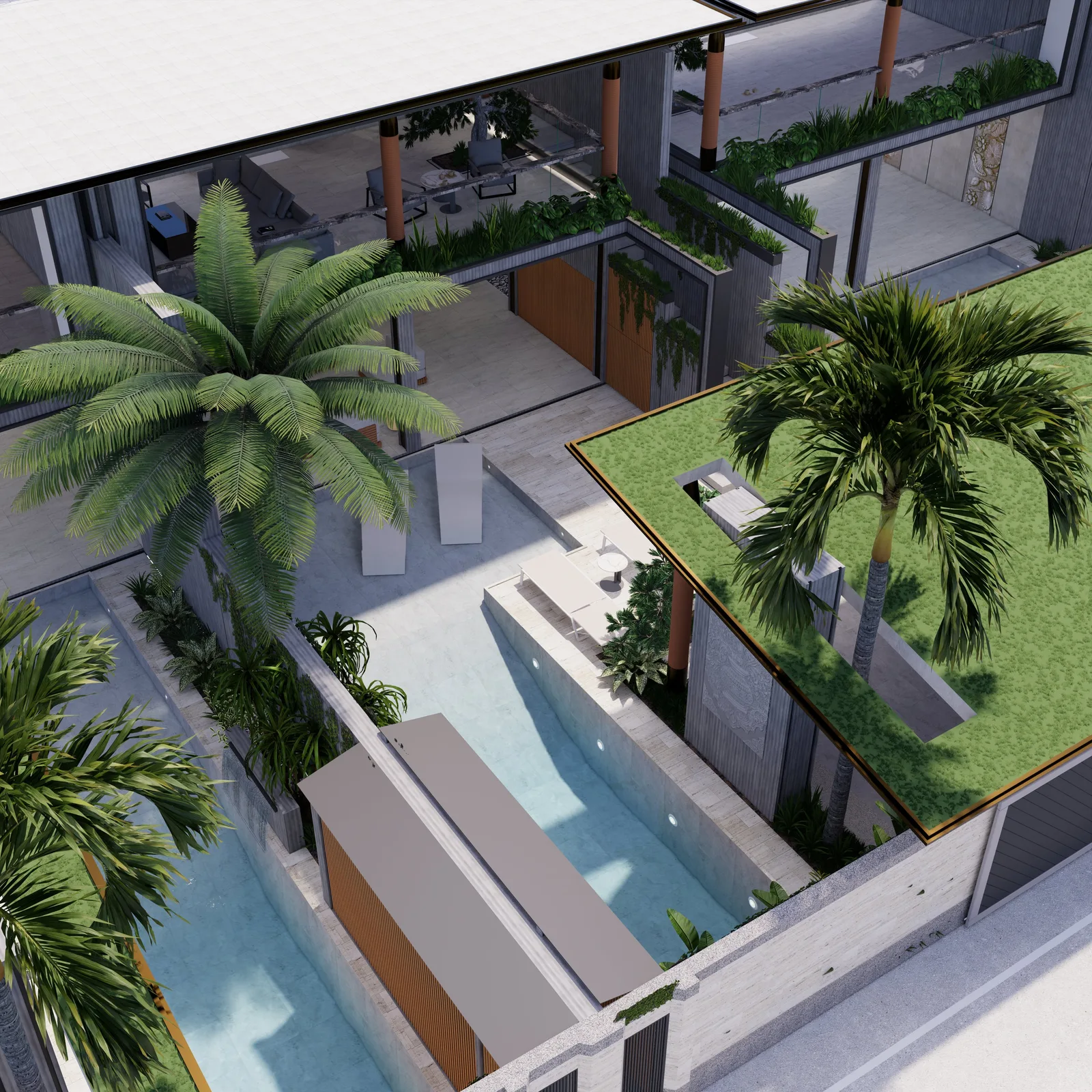 6-bedroom villa, 451 sqm