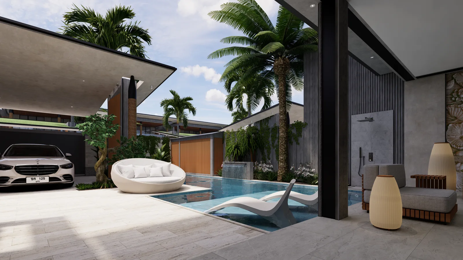 6-bedroom villa, 451 sqm