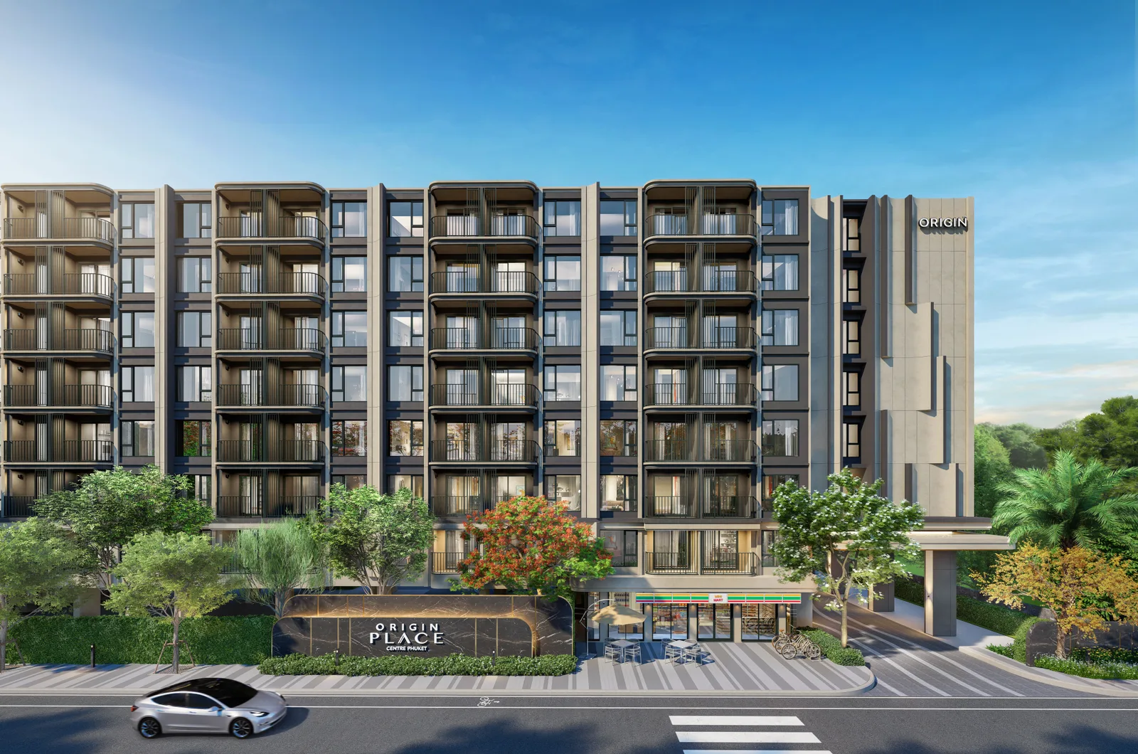 1-bedroom condo, 27 sqm