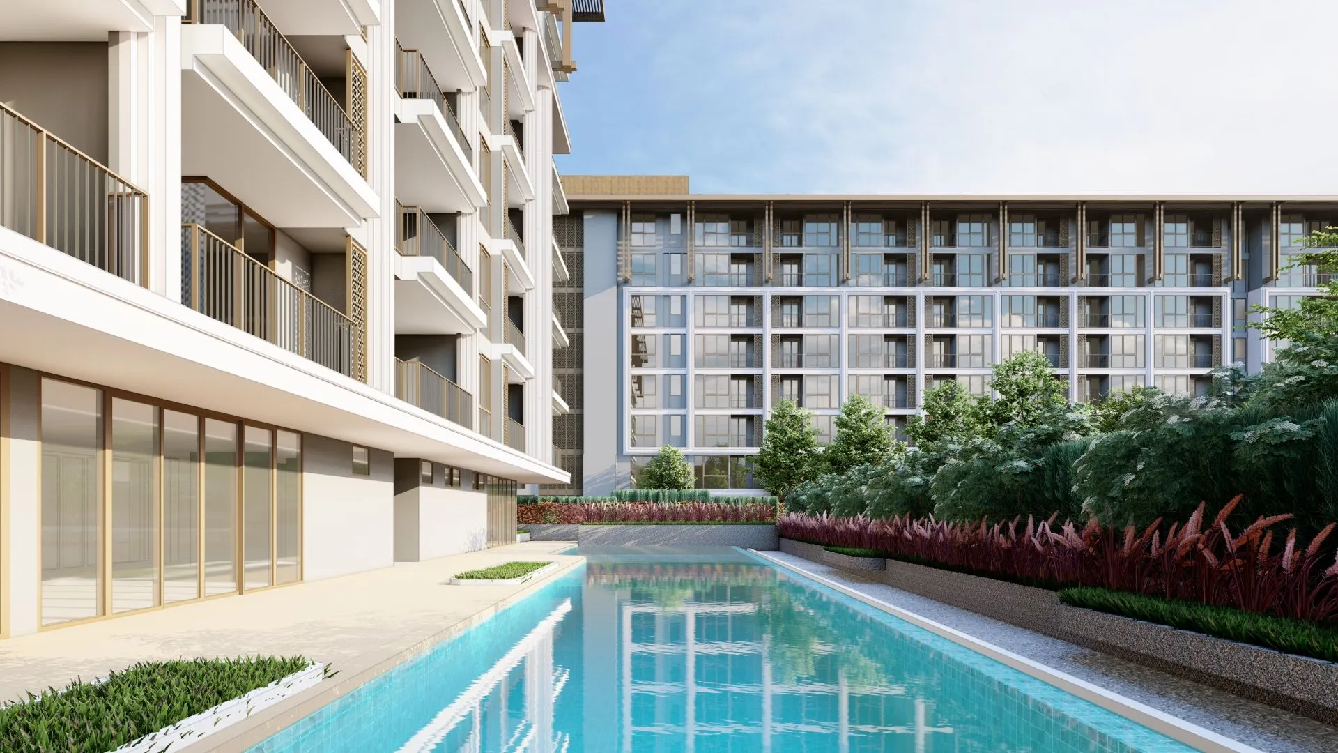 1-bedroom condo, 36 sqm