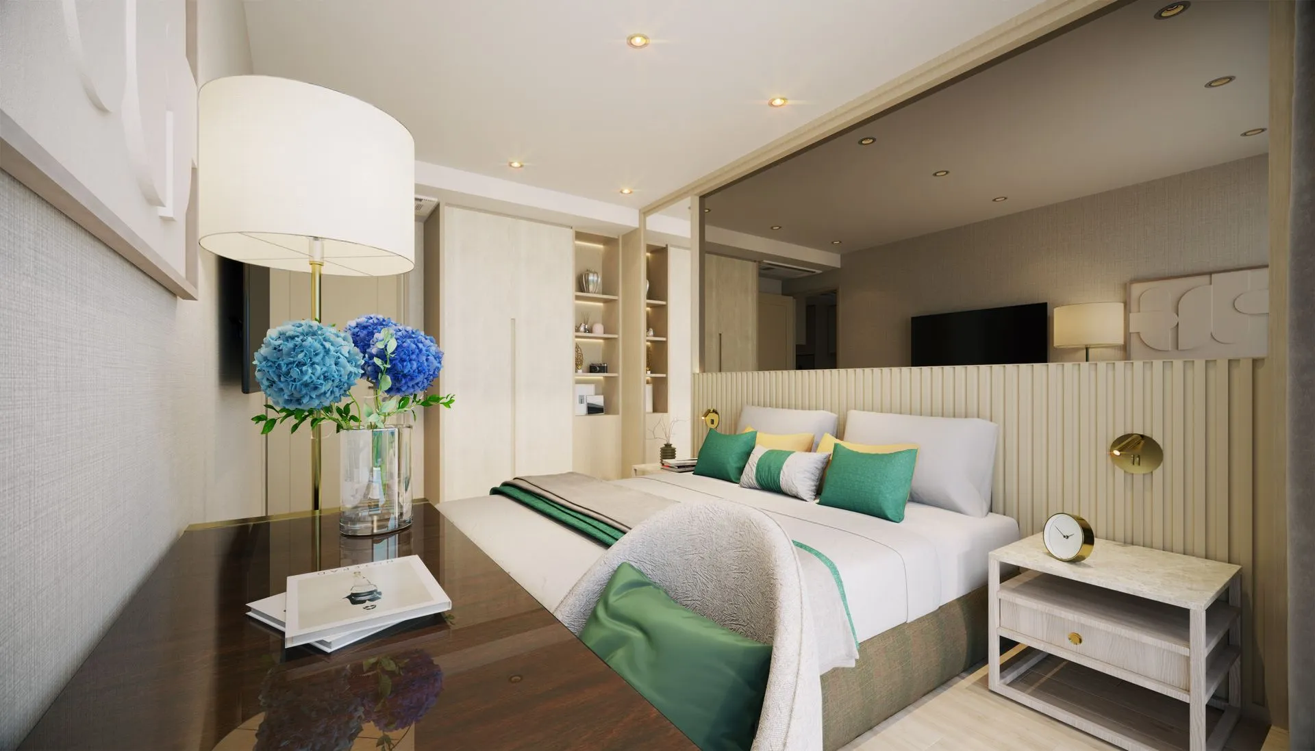 1-bedroom condo, 36 sqm