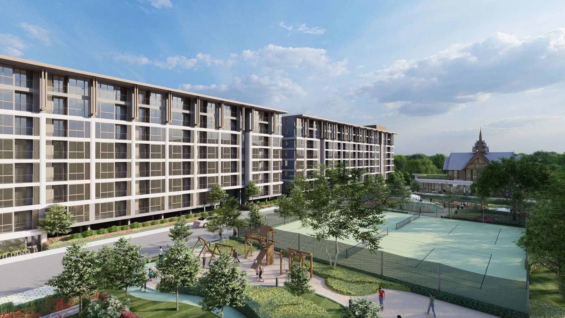 1-bedroom condo, 36 sqm