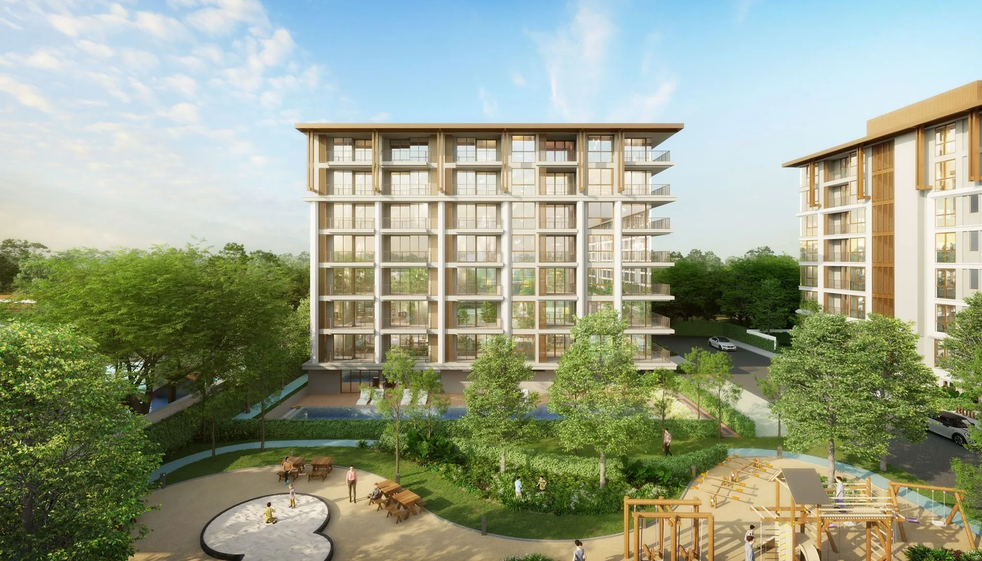 1-bedroom condo, 36 sqm