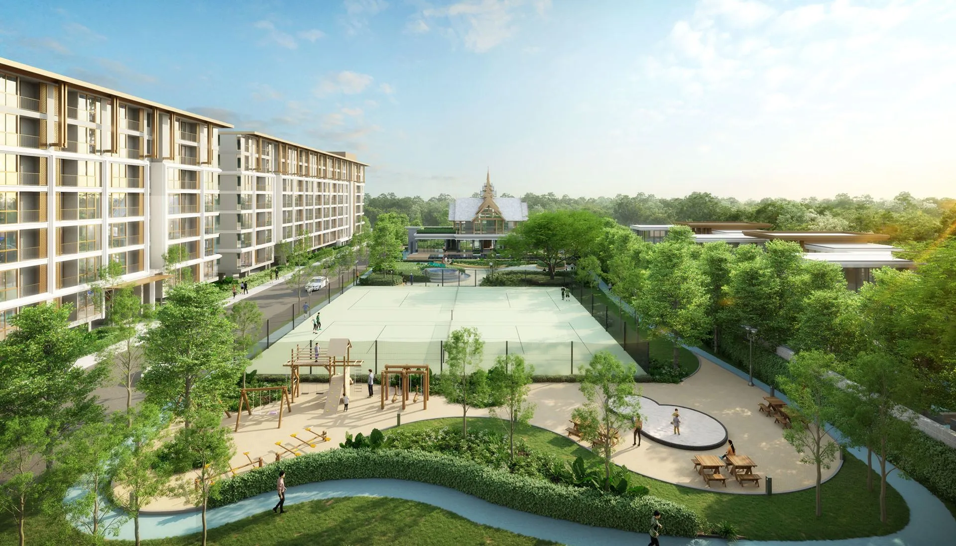 1-bedroom condo, 36 sqm