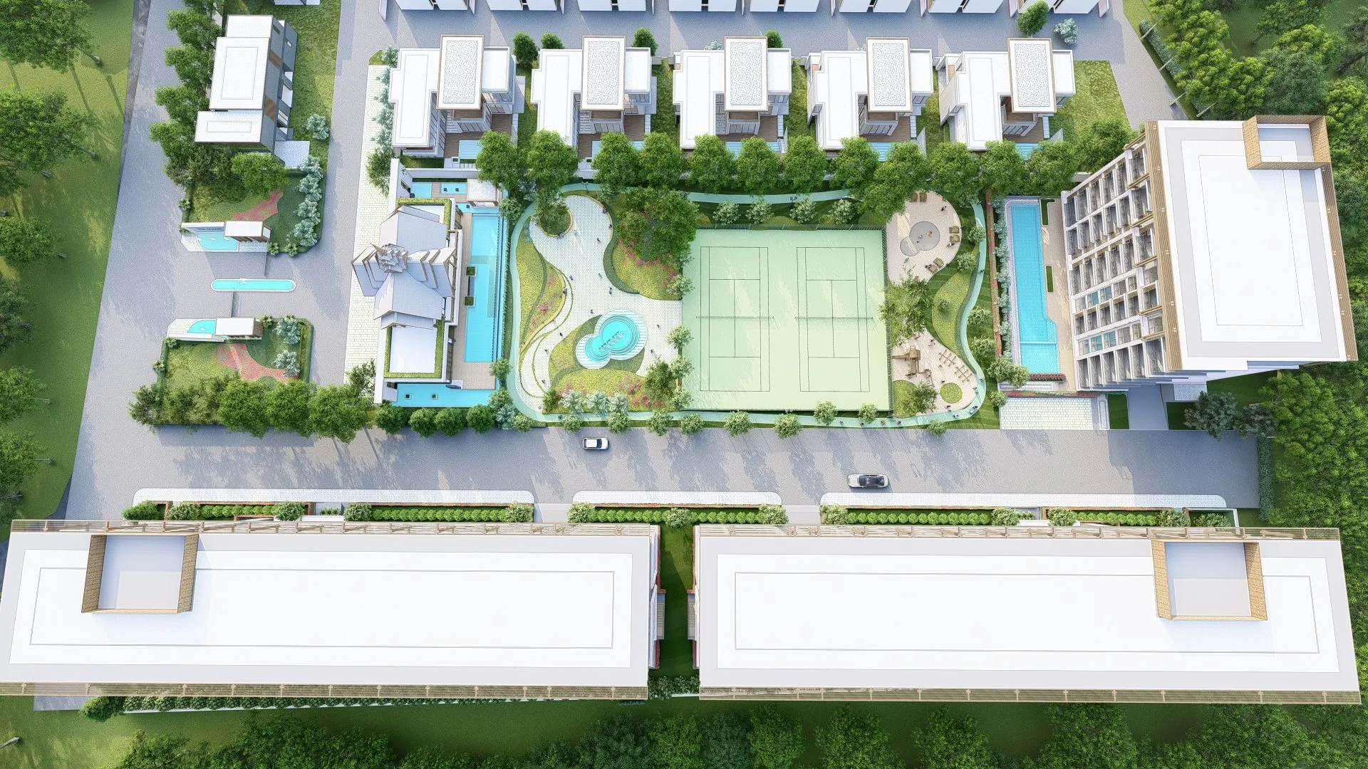2-bedroom condo, 72 sqm