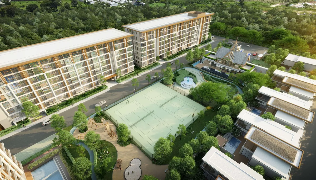 2-bedroom condo, 72 sqm
