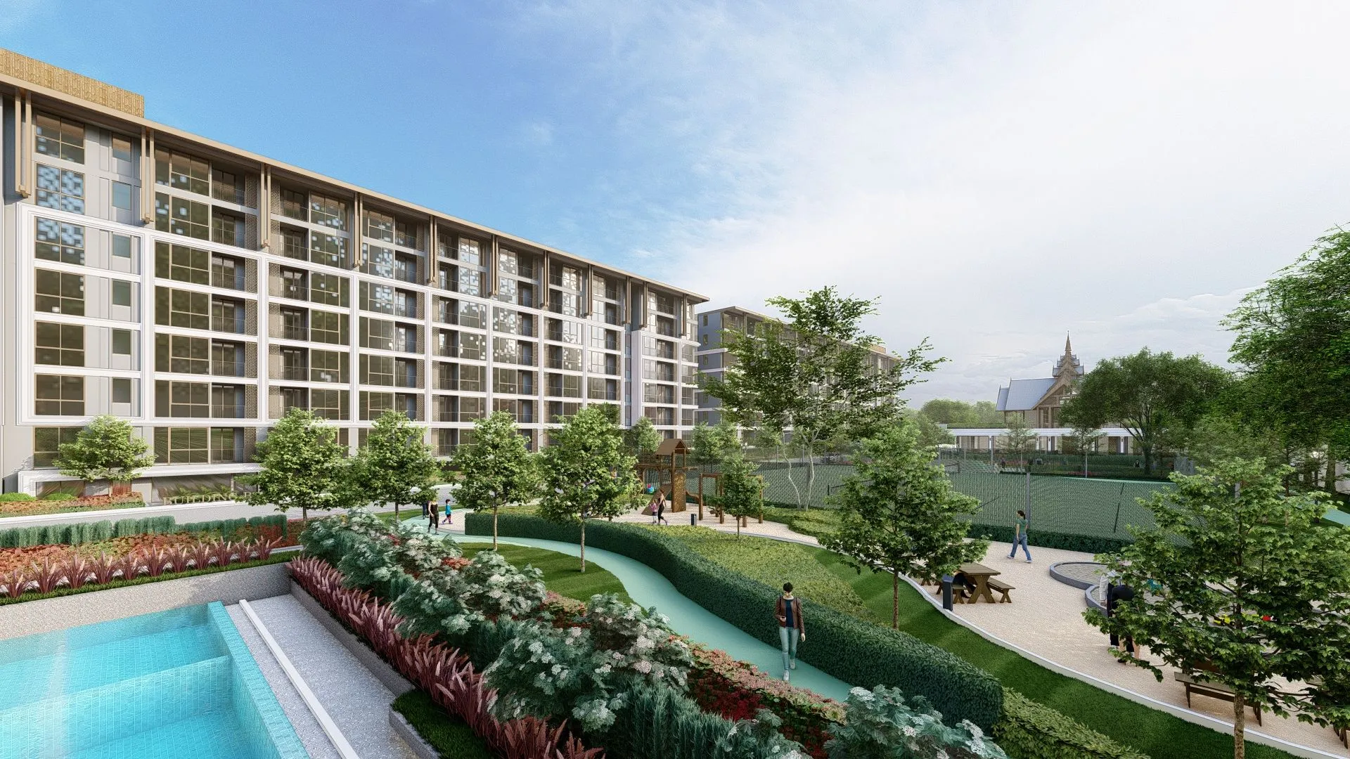 2-bedroom condo, 72 sqm