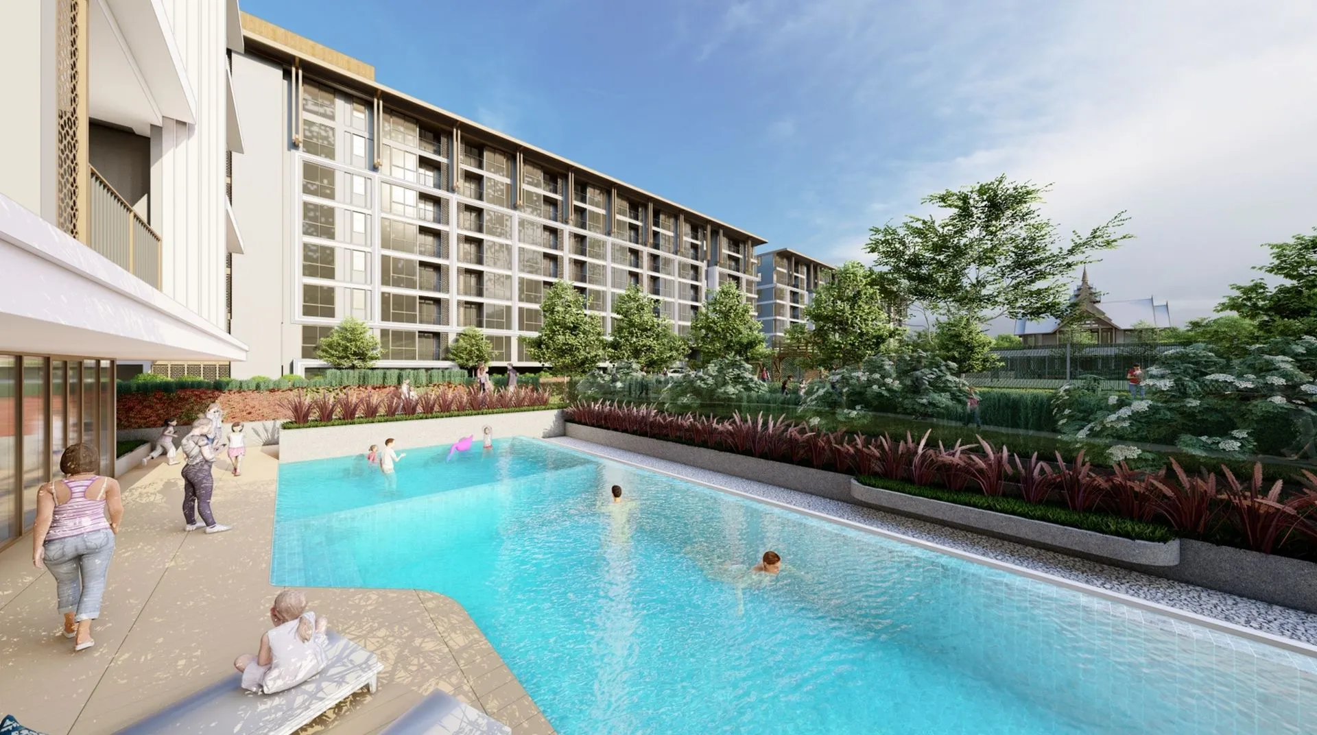 3-bedroom condo, 122 sqm
