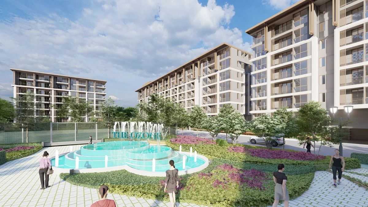 3-bedroom condo, 122 sqm