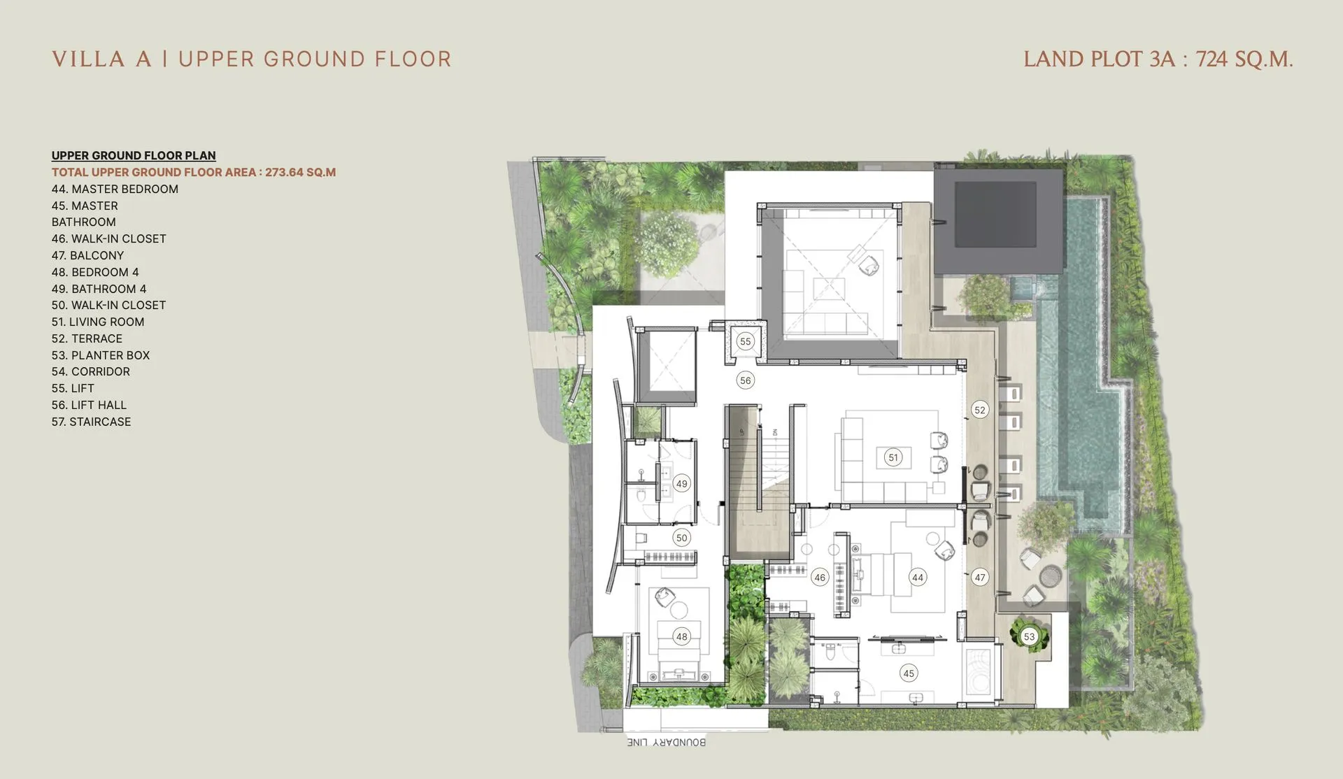 Villa, 1013 sqm