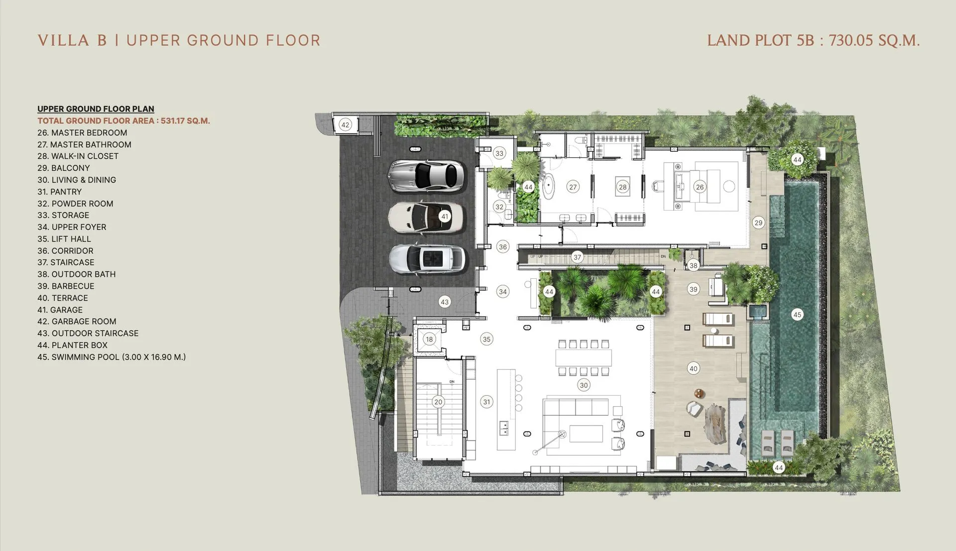 Villa, 770 sqm