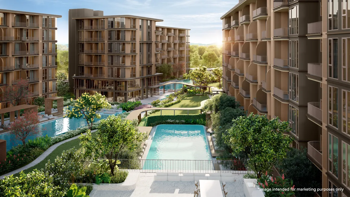 1-bedroom condo, 46 sqm