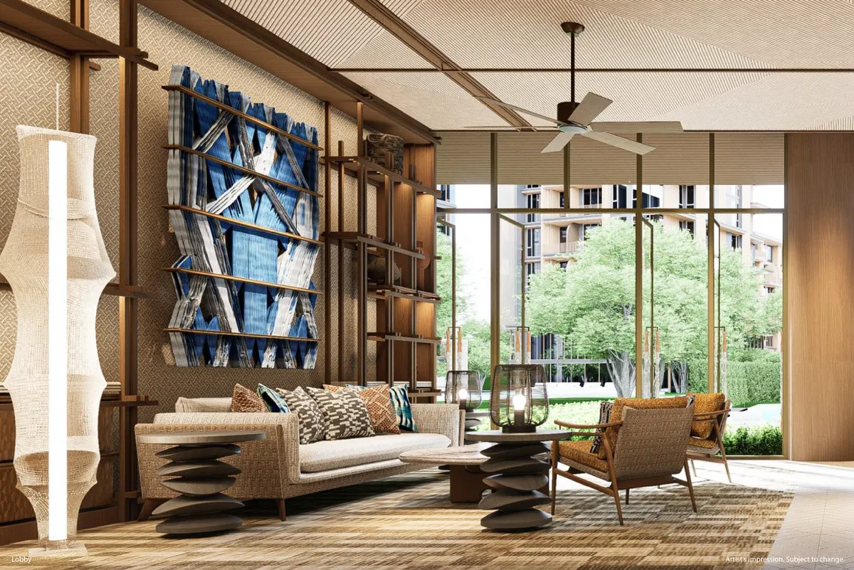 1-bedroom condo, 46 sqm
