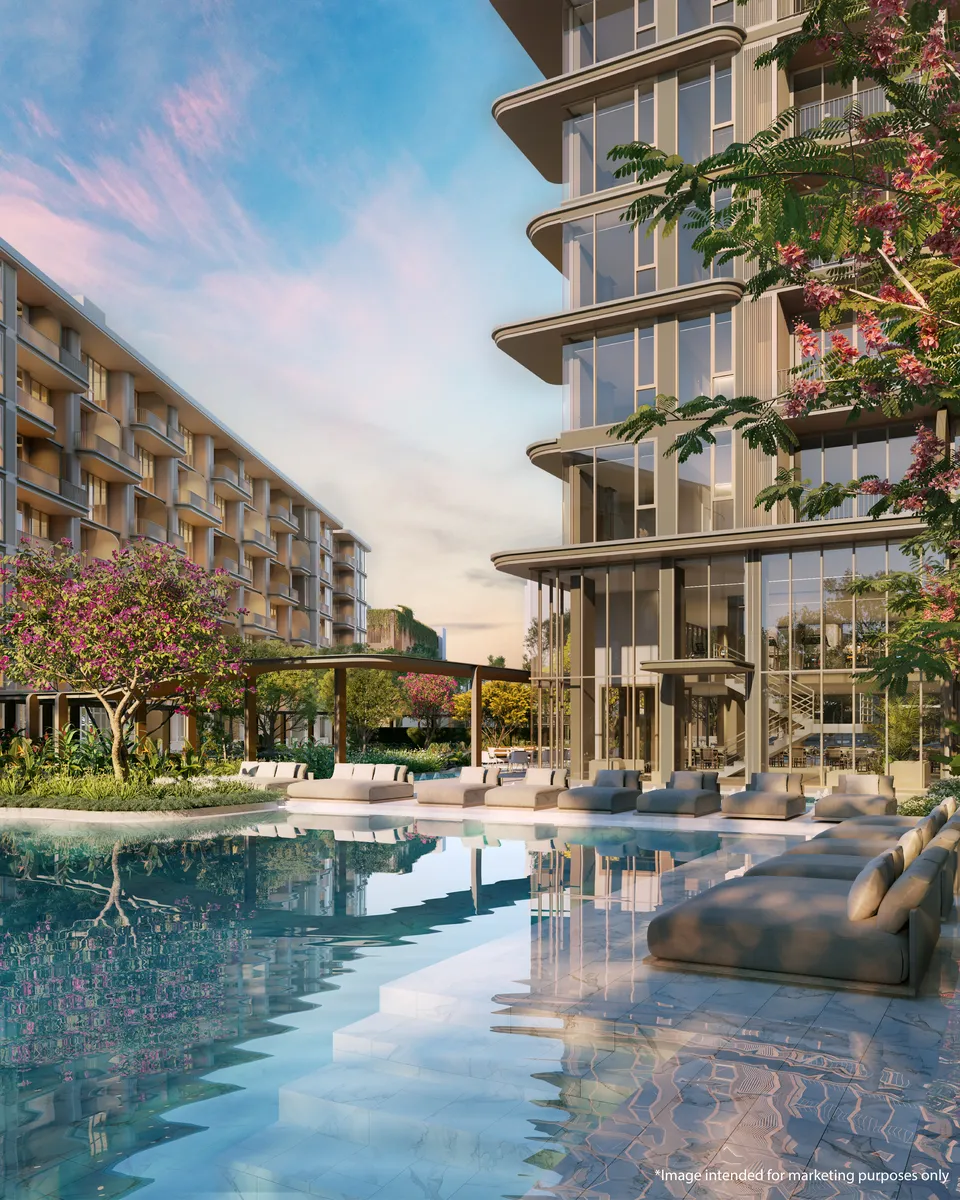 1-bedroom condo, 46 sqm