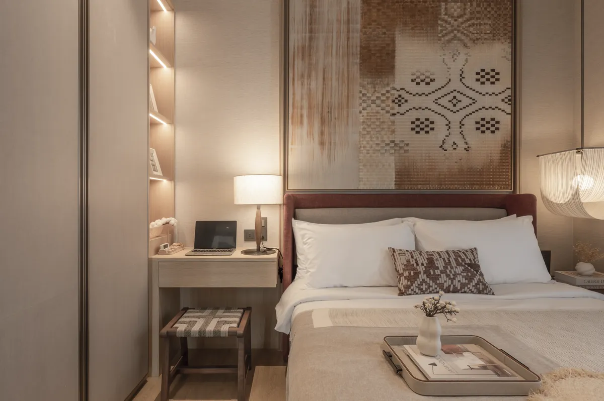 1-bedroom condo, 46 sqm