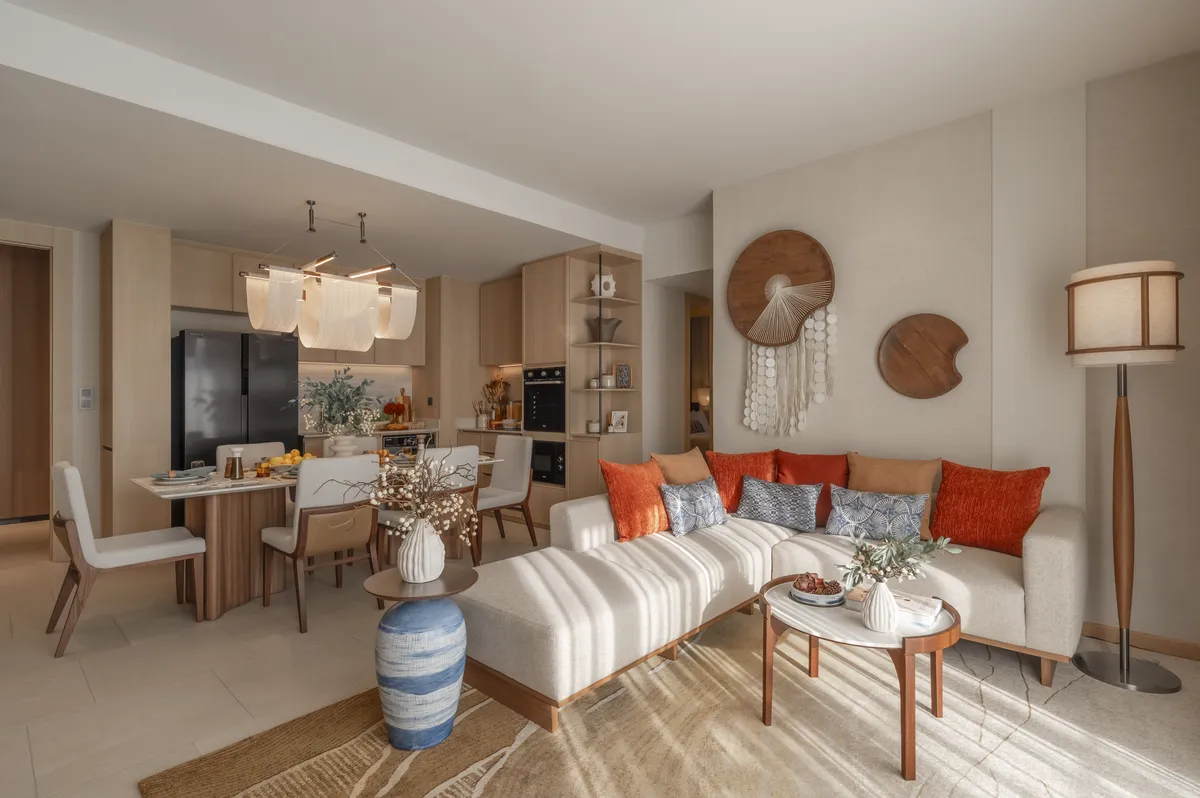 1-bedroom condo, 46 sqm