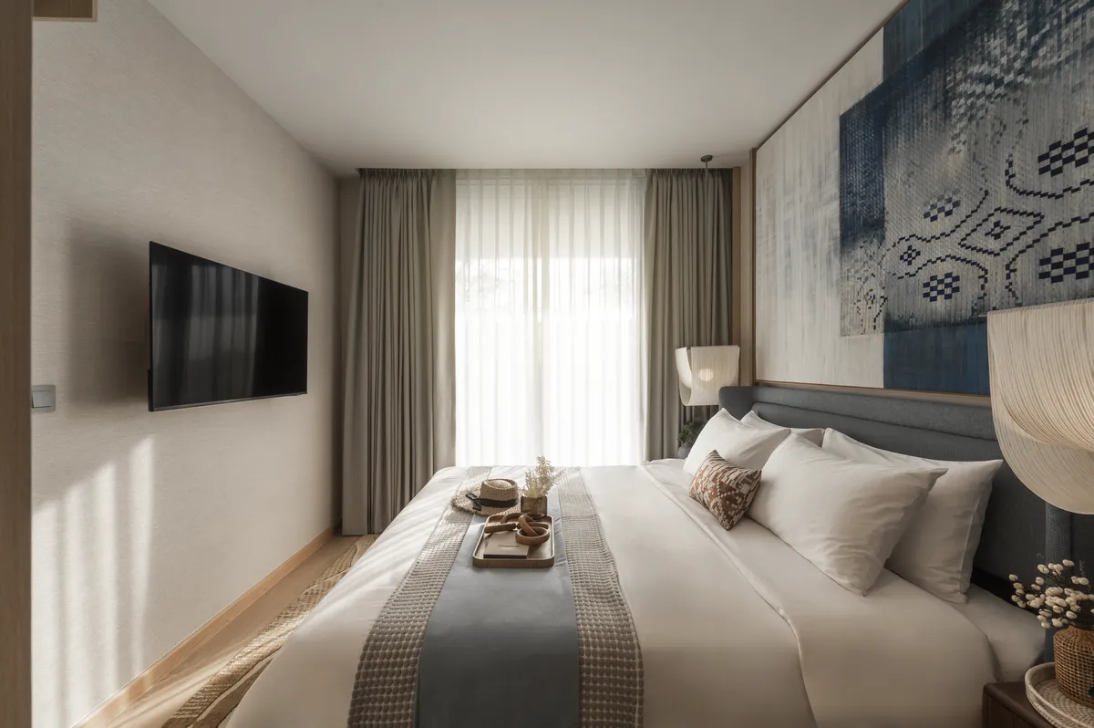 1-bedroom condo, 46 sqm