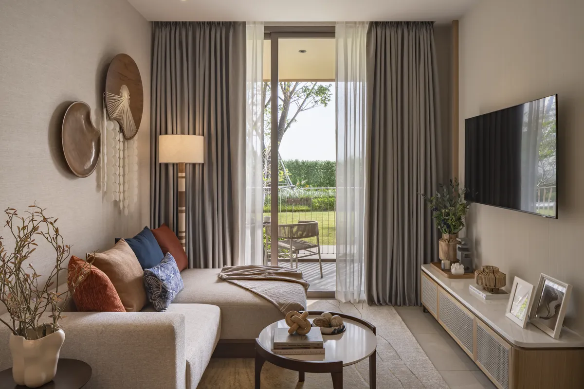 2-bedroom condo, 83 sqm