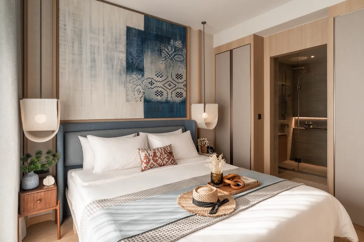 2-bedroom condo, 83 sqm