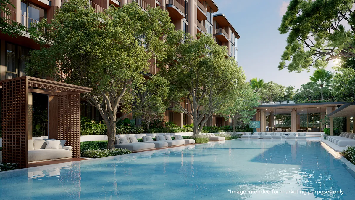 2-bedroom condo, 83 sqm
