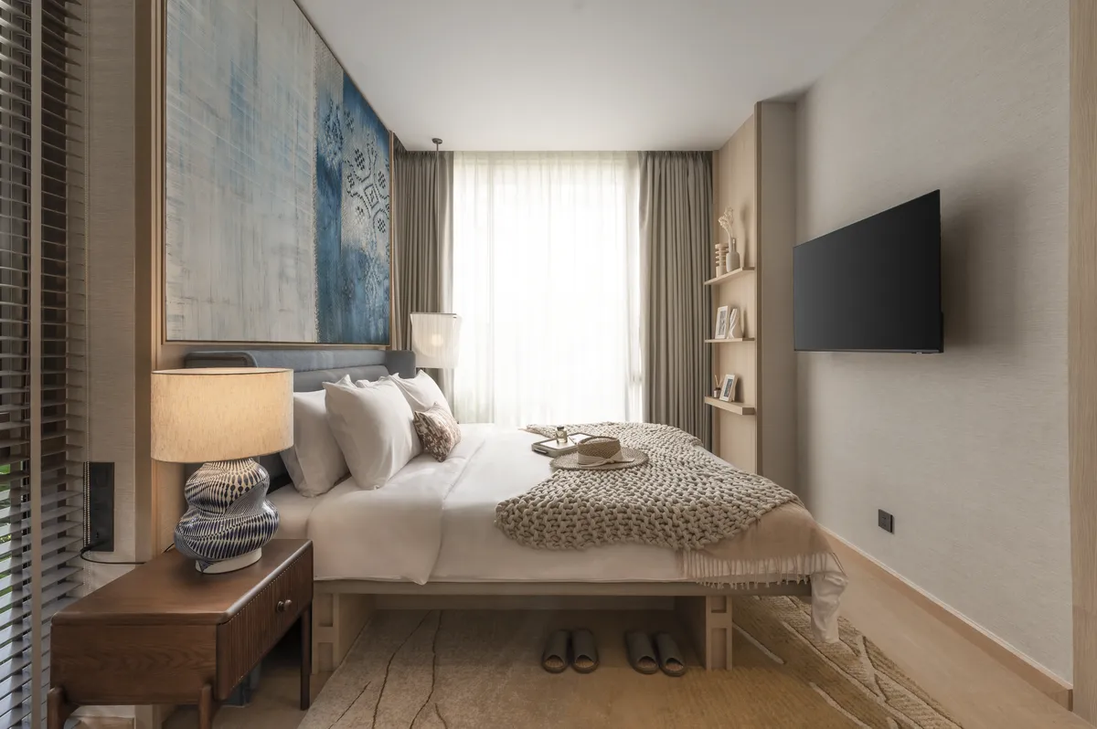 2-bedroom condo, 83 sqm