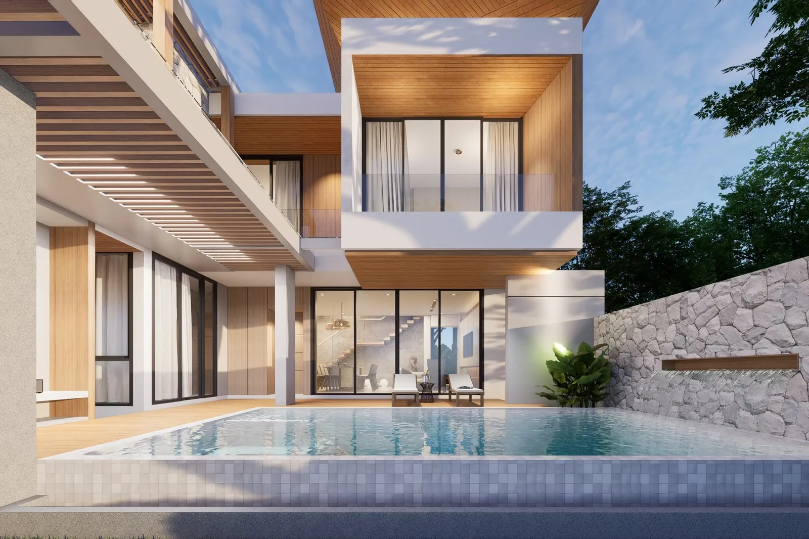 4-bedroom villa, 280 sqm