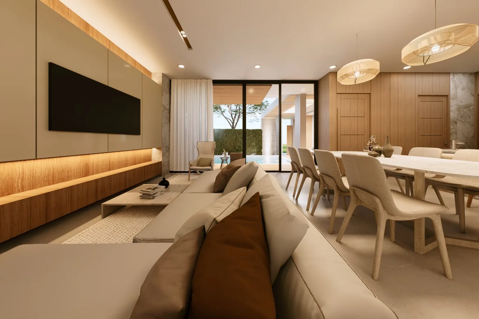 4-bedroom villa, 280 sqm