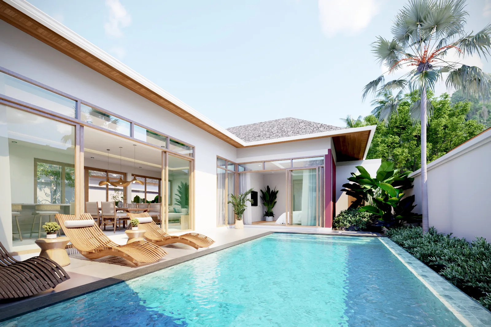 4-bedroom villa, 354 sqm