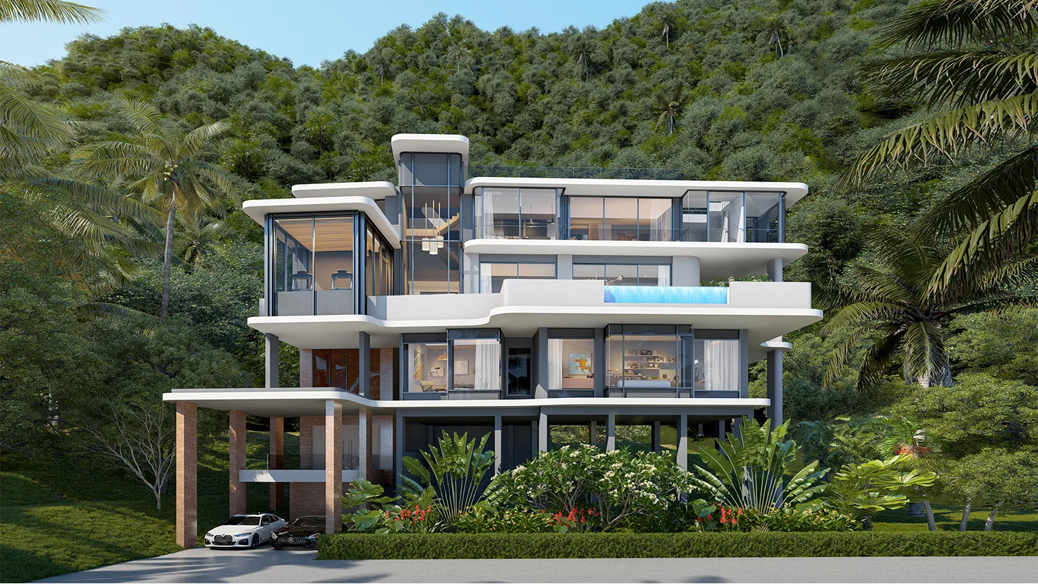 3-bedroom villa, 290 sqm
