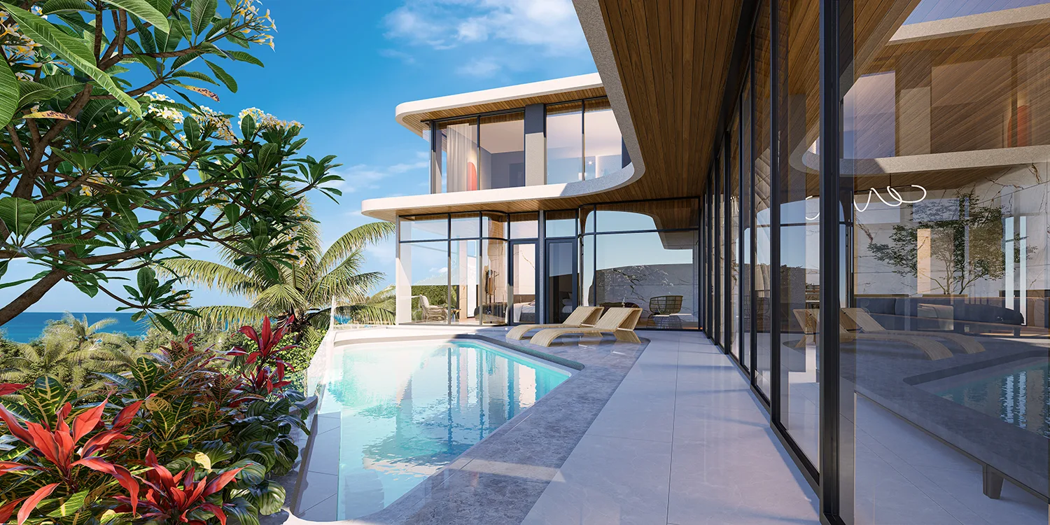 3-bedroom villa, 290 sqm