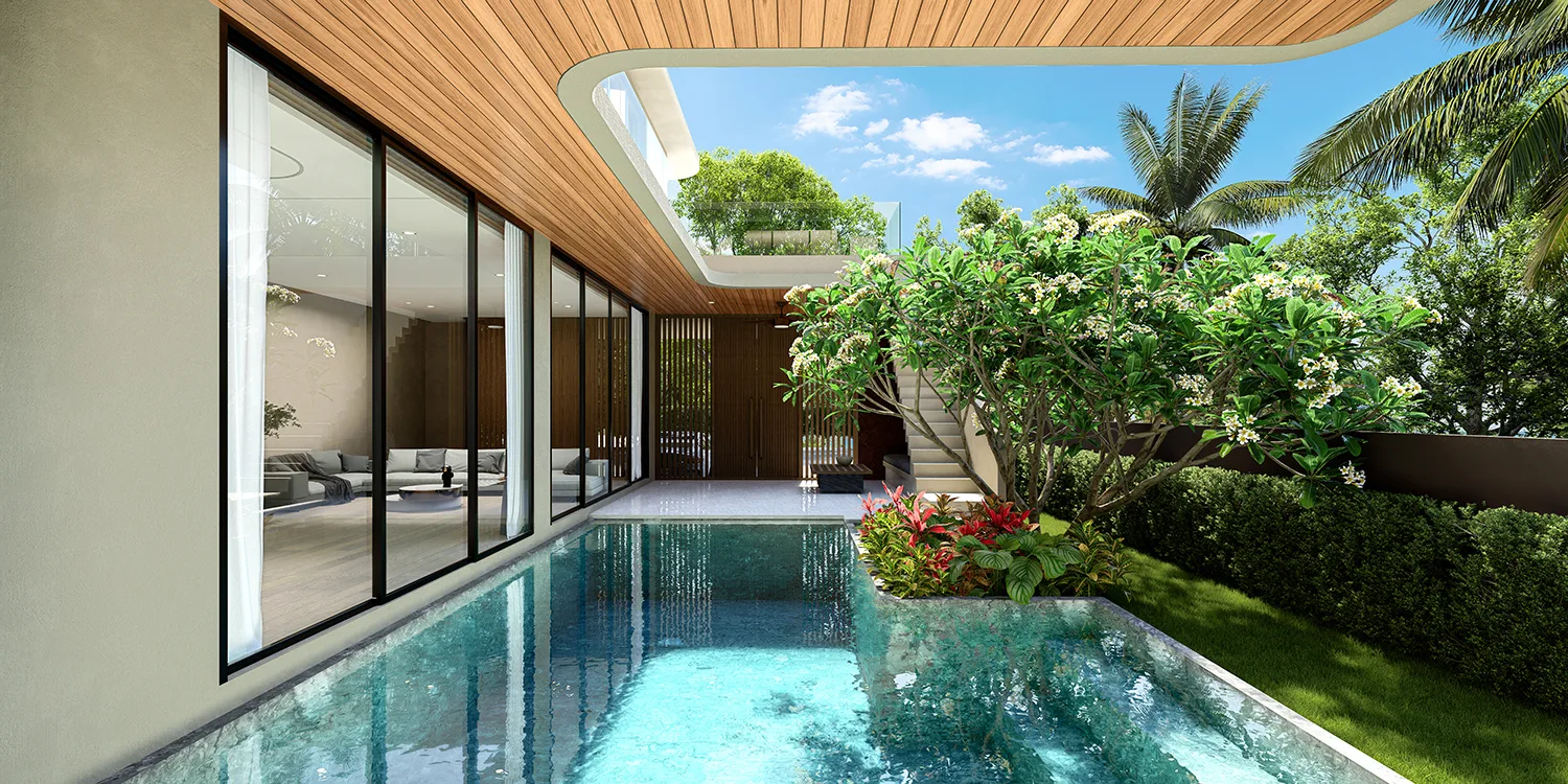3-bedroom villa, 290 sqm