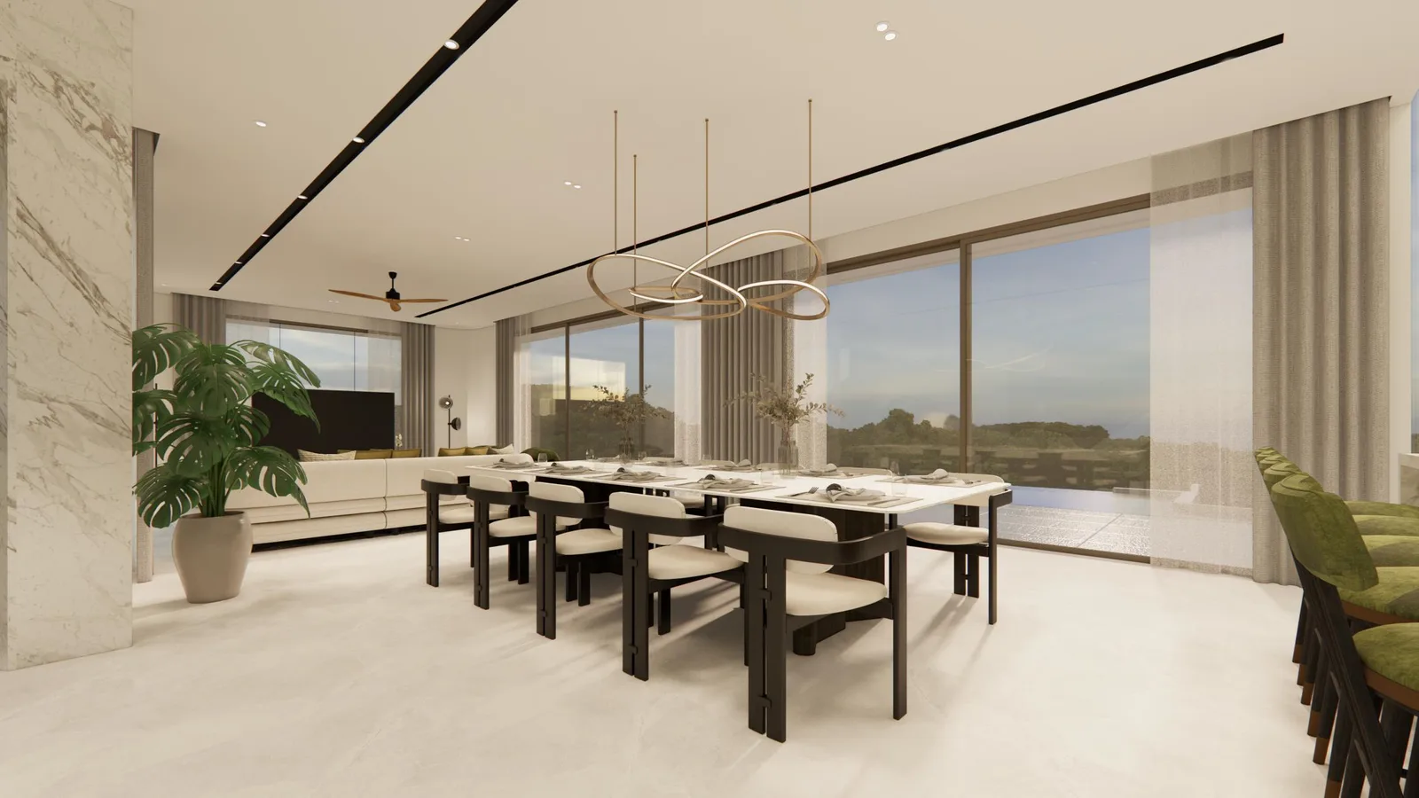 4-bedroom villa, 556 sqm