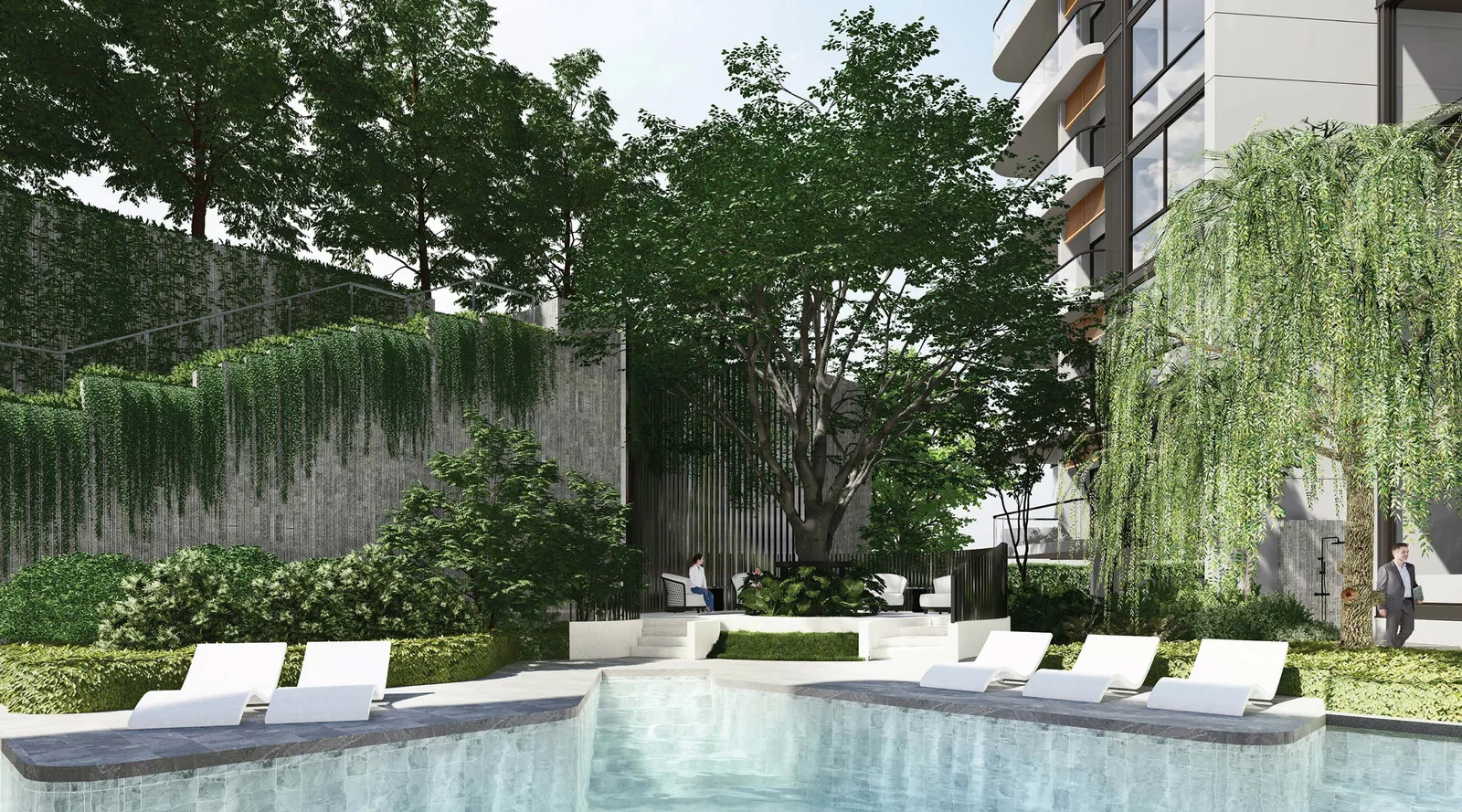 1-bedroom condo, 44 sqm