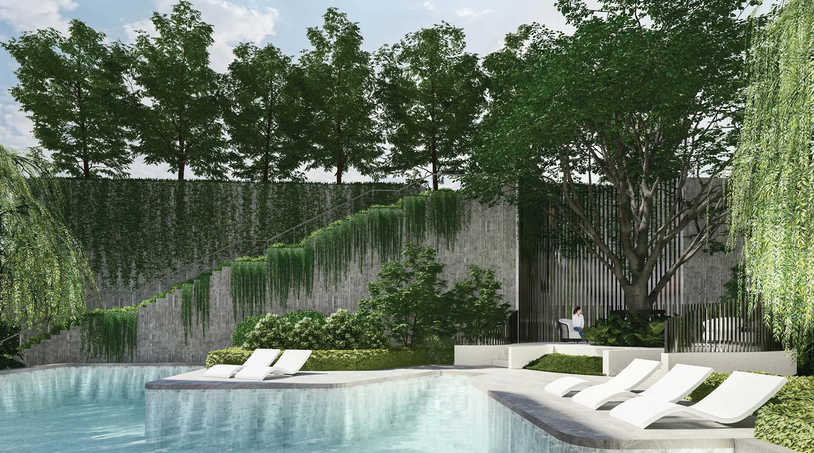 1-bedroom condo, 44 sqm