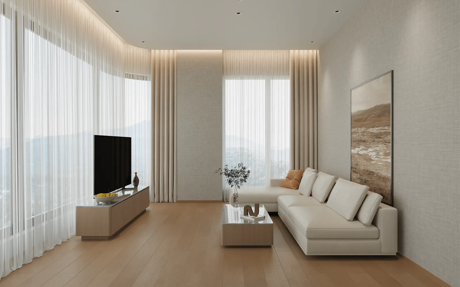 1-bedroom condo, 44 sqm