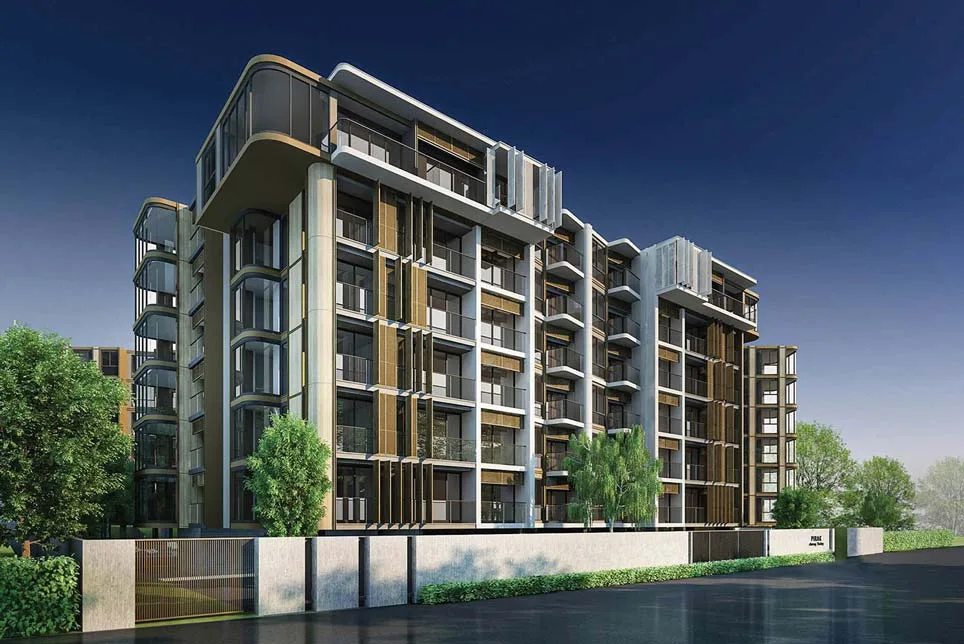 2-bedroom condo, 110 sqm