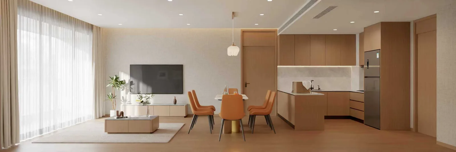 3-bedroom condo, 143 sqm