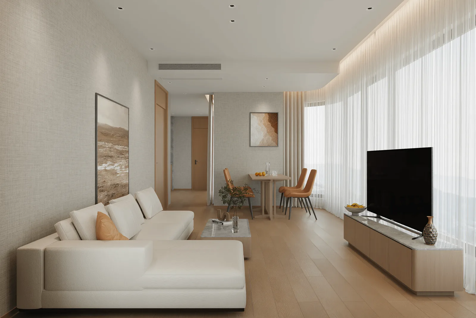 3-bedroom condo, 143 sqm