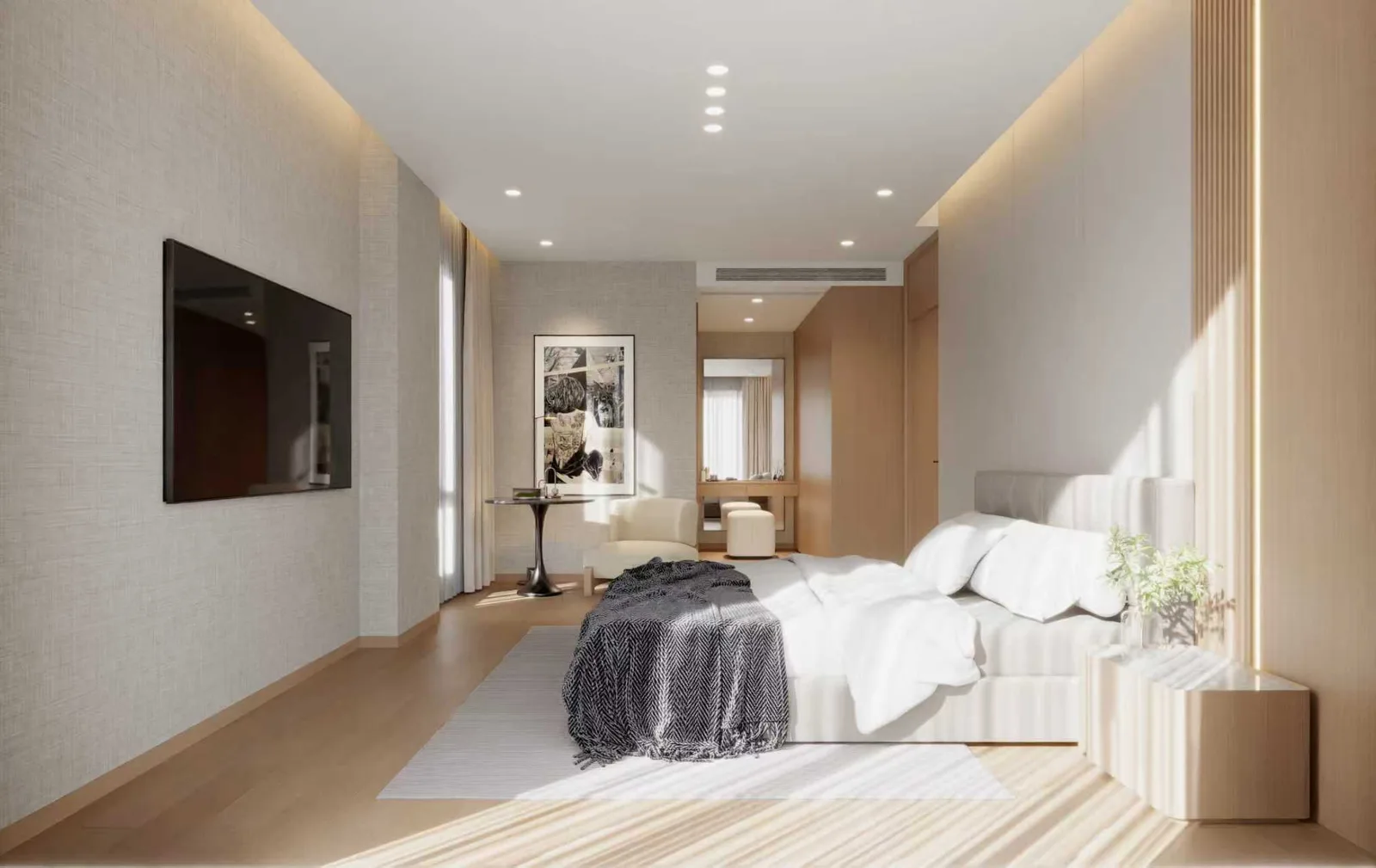 3-bedroom condo, 143 sqm
