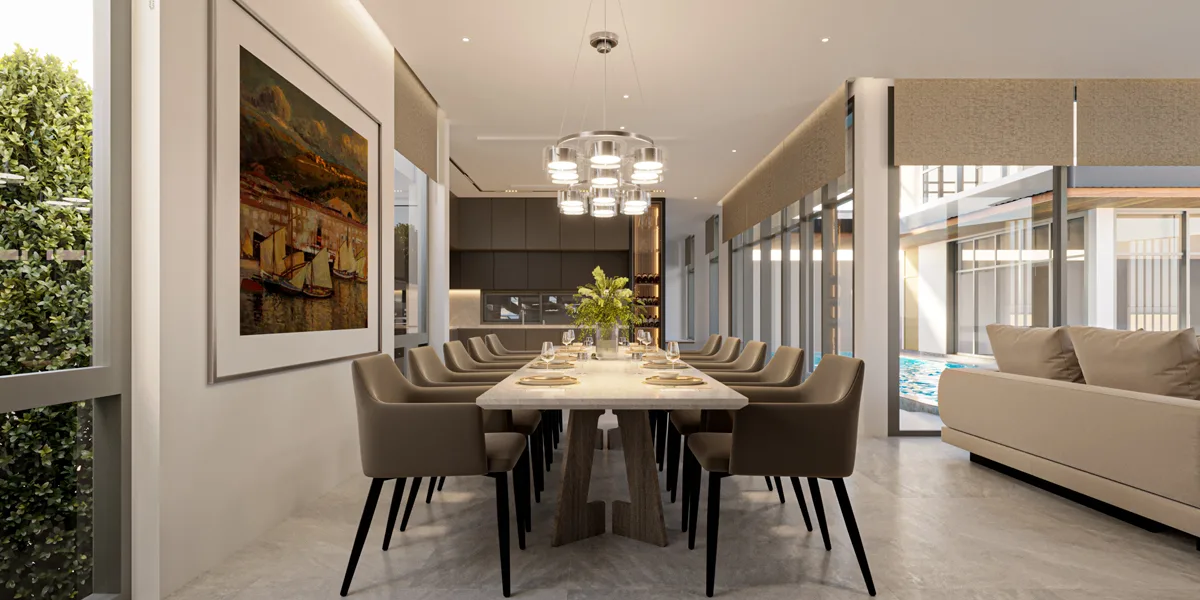 3-bedroom villa, 483 sqm