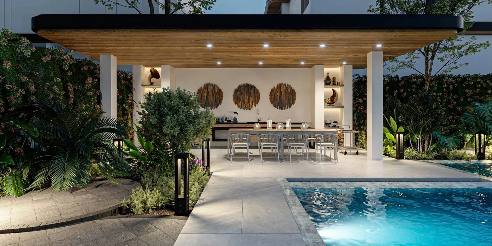 4-bedroom villa, 790 sqm